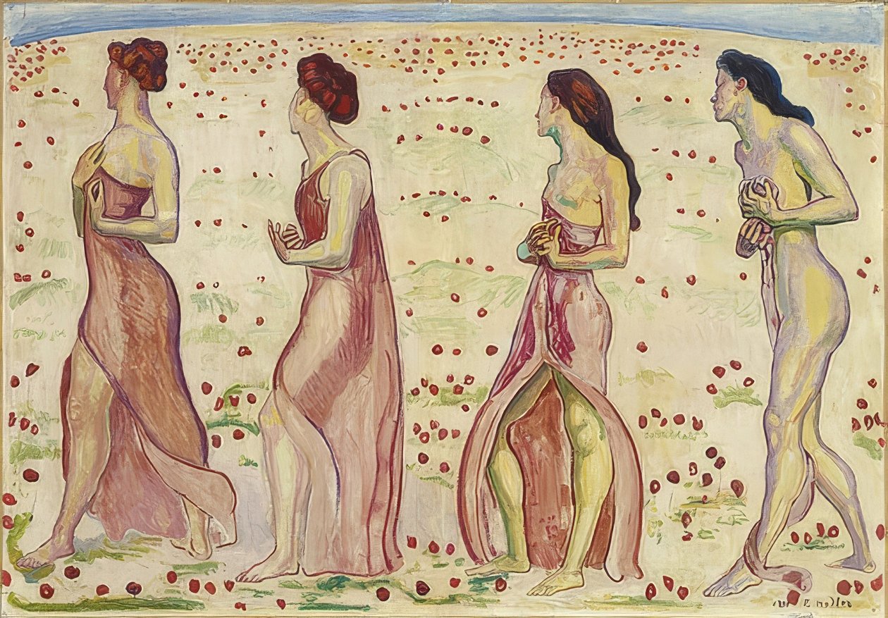 Uczucie. 1909/11 autorstwa Ferdinand Hodler