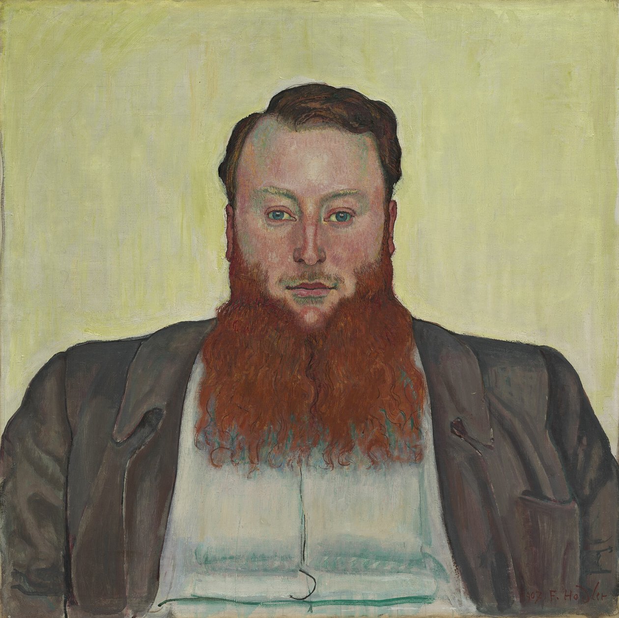 James Vibert, rzeźbiarz autorstwa Ferdinand Hodler