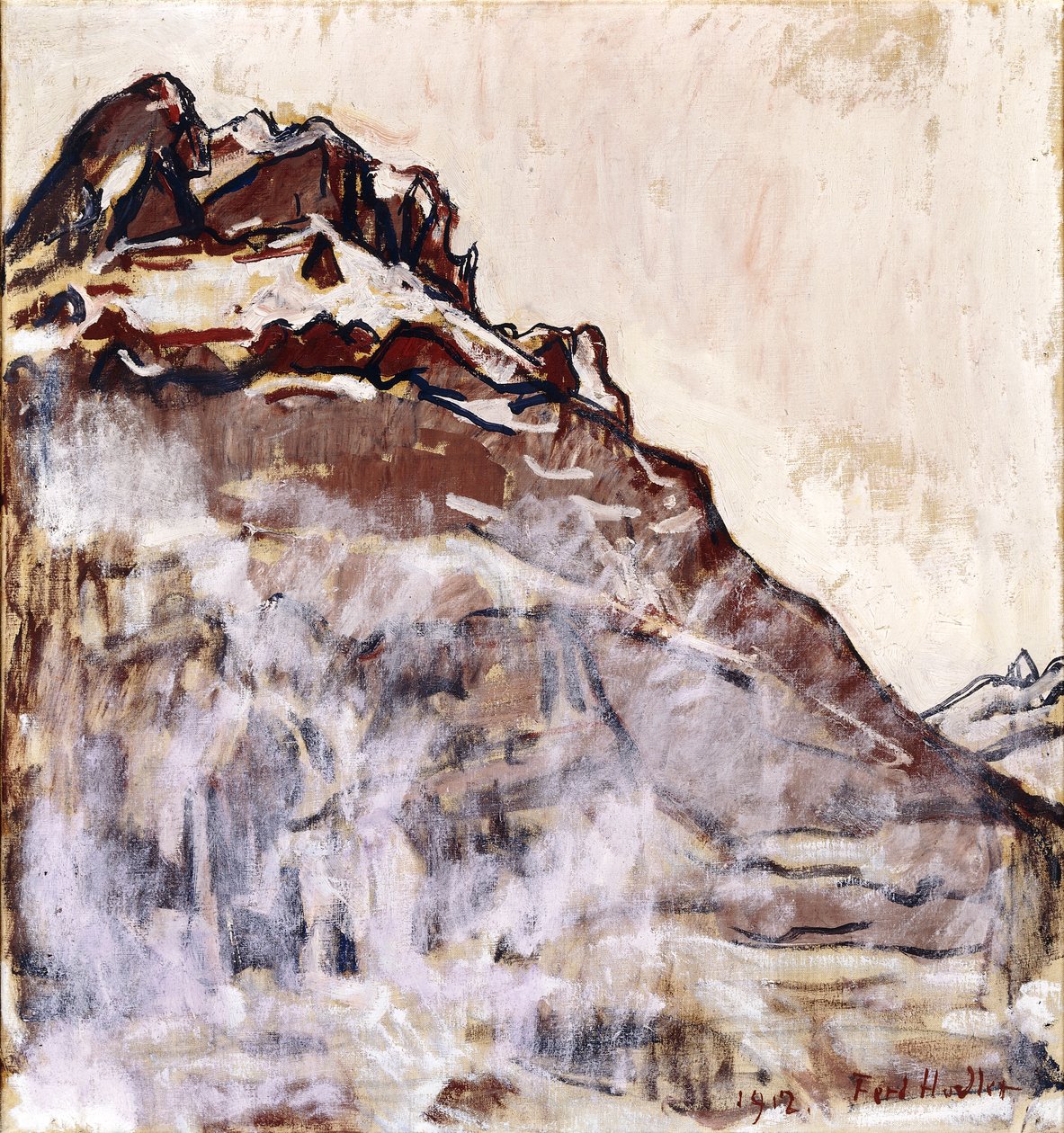 Mettenberg, 1912 autorstwa Ferdinand Hodler