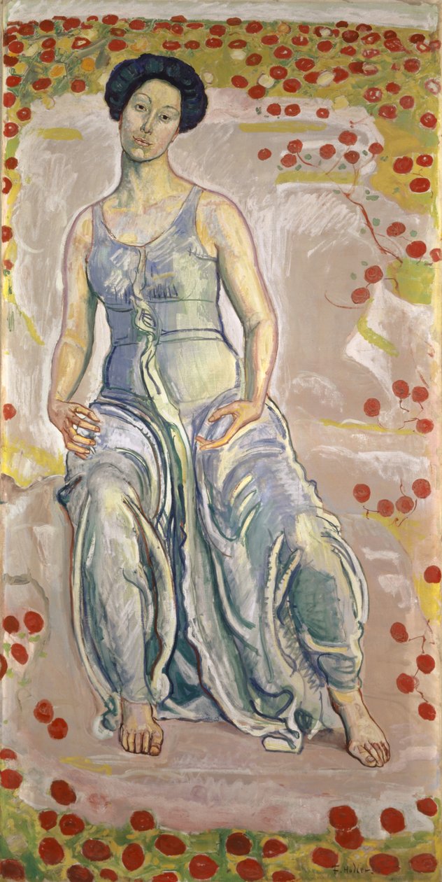 Święta Godzina, 1910 autorstwa Ferdinand Hodler