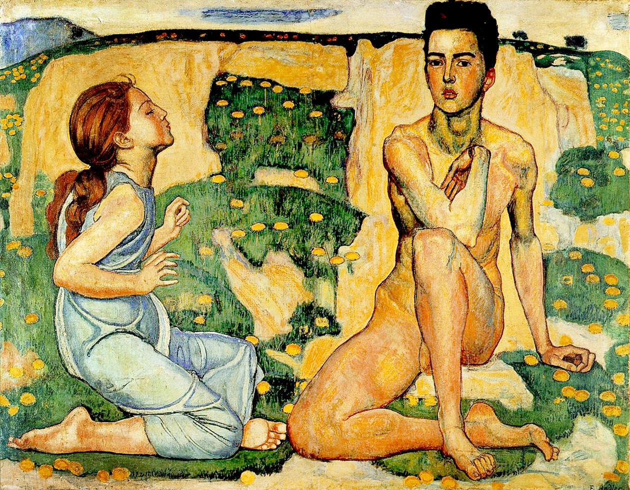 Wiosna autorstwa Ferdinand Hodler