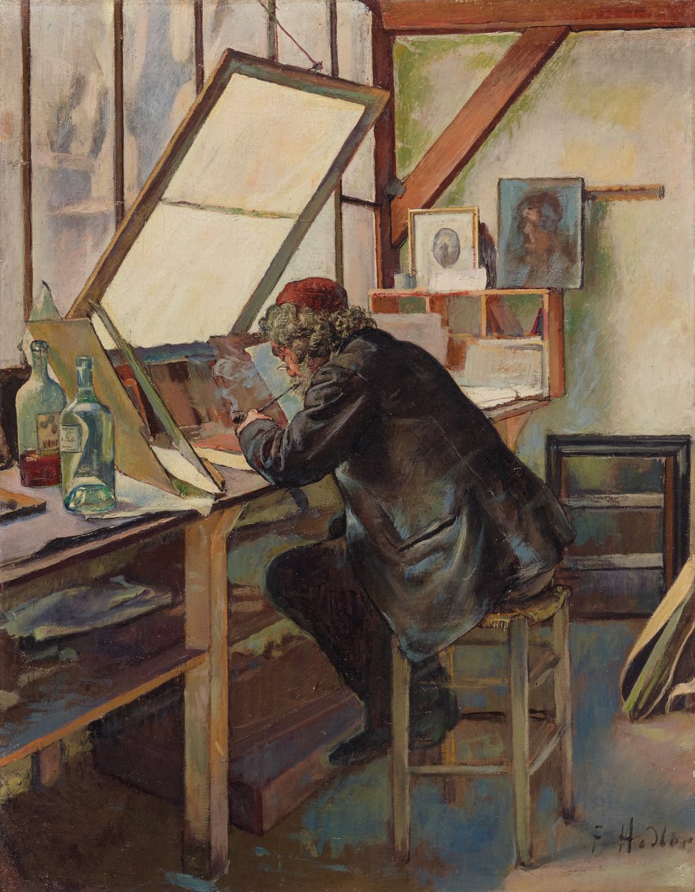 Grawer autorstwa Ferdinand Hodler