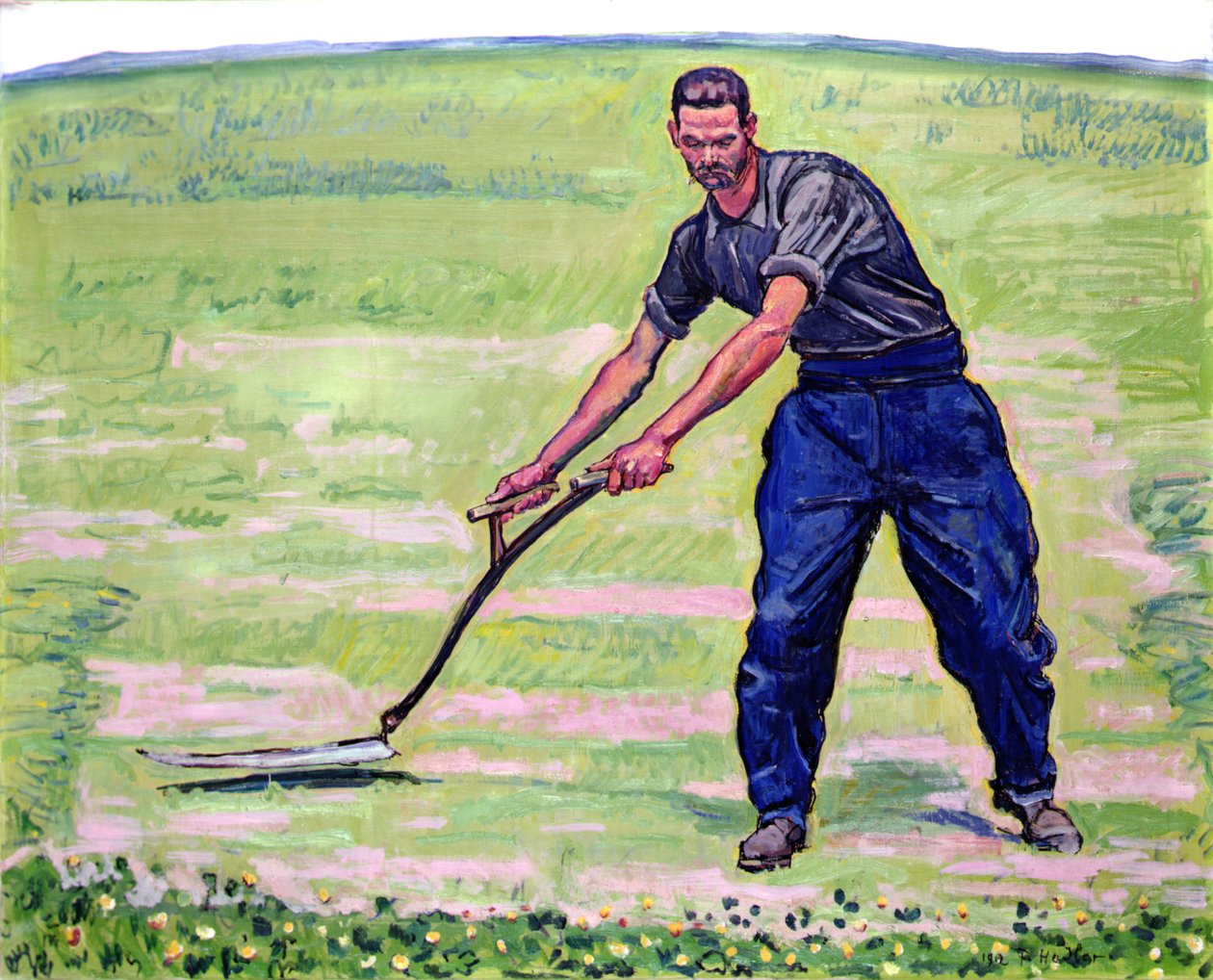 Kosiarka autorstwa Ferdinand Hodler