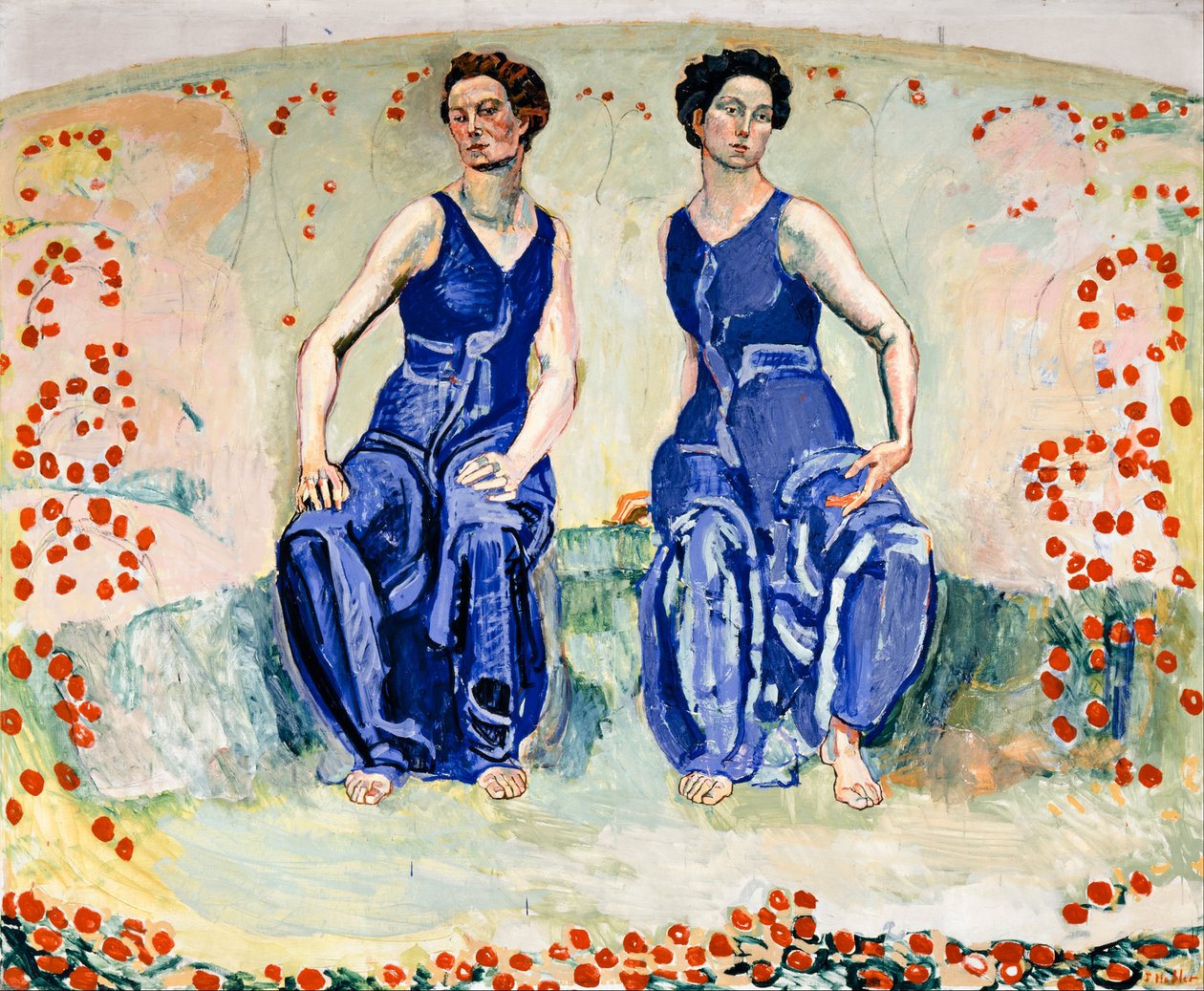 Święta godzina autorstwa Ferdinand Hodler