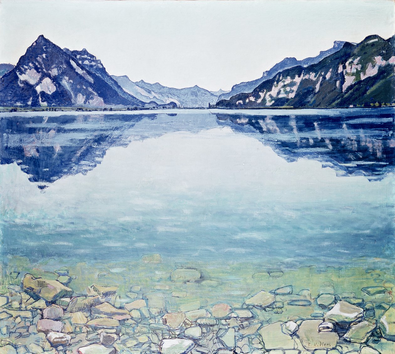 Nieznany obraz autorstwa Ferdinand Hodler
