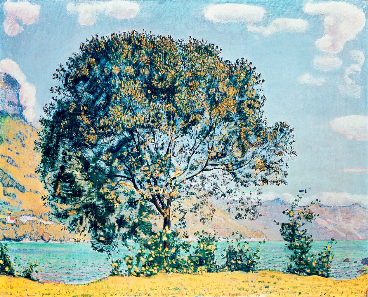 Nieznany obraz autorstwa Ferdinand Hodler