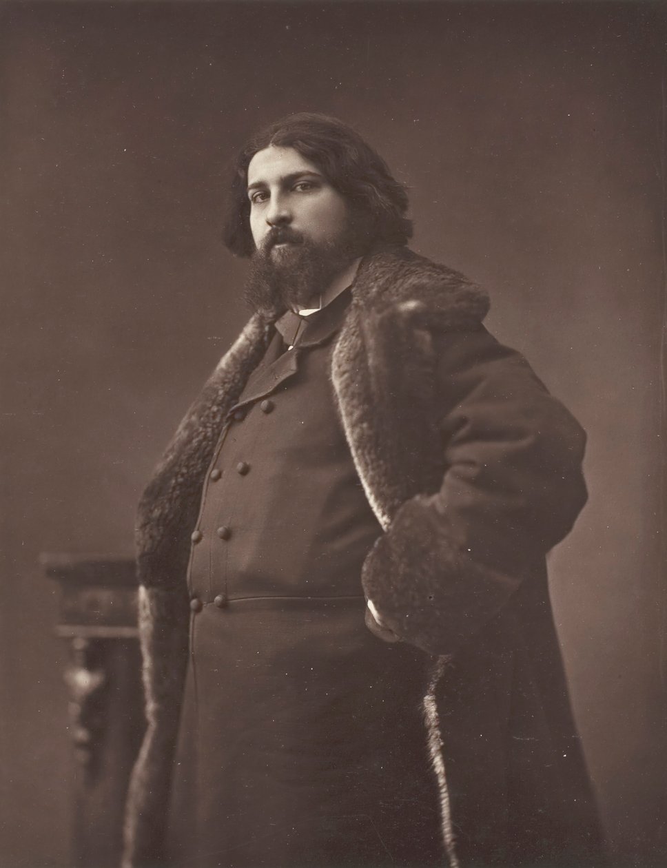 Daniel Vierge Francuski ilustrator, urodzony w Hiszpanii, 1851-1904, ok. godz. 1876. autorstwa Ferdinand J. Mulnier