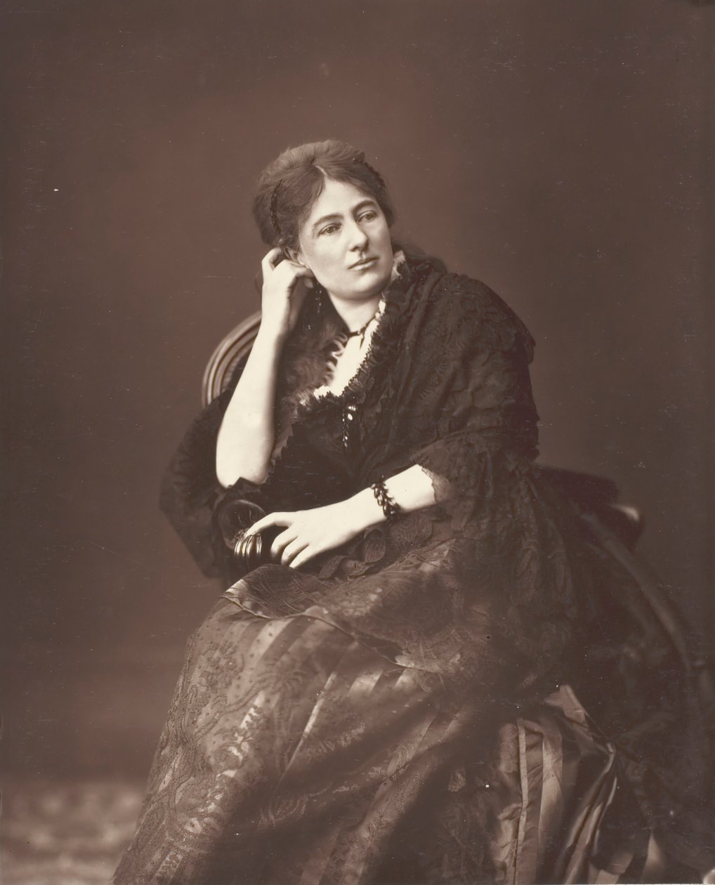 Juliette Lamber, [francuska pisarka feministyczna], ok. 201 1876. autorstwa Ferdinand J. Mulnier