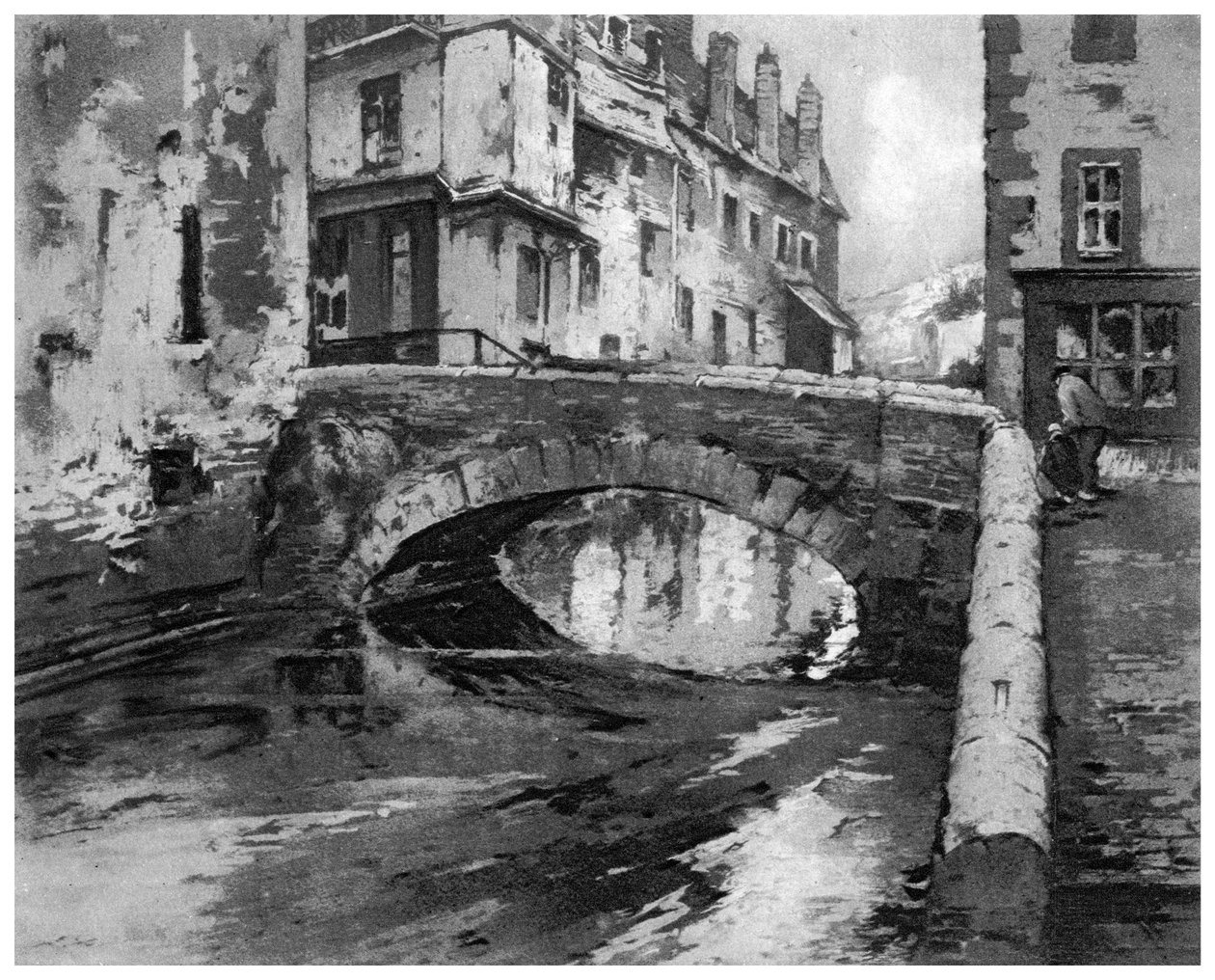 Most Bretoński, ok. 1890-1940 1924 autorstwa Ferdinand Jean Luigini