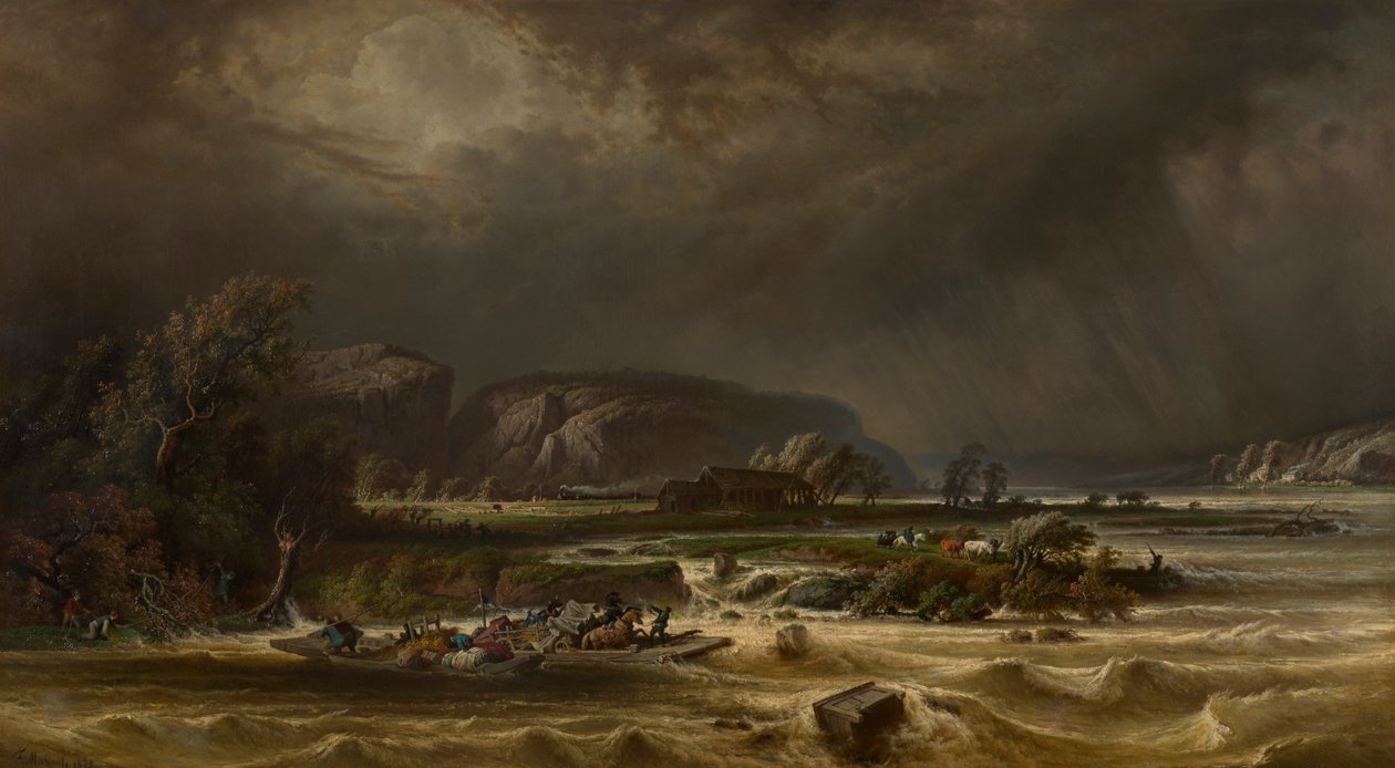 Moza w Polvache autorstwa Ferdinand Joseph Bernard Marinus