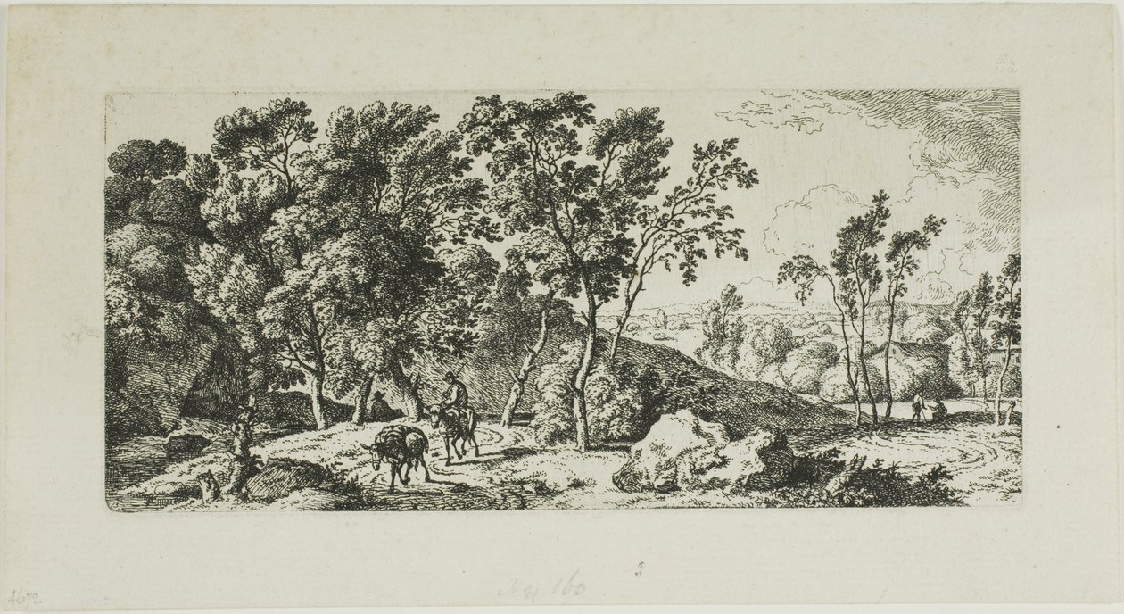 Kierowca osła autorstwa Ferdinand Kobell