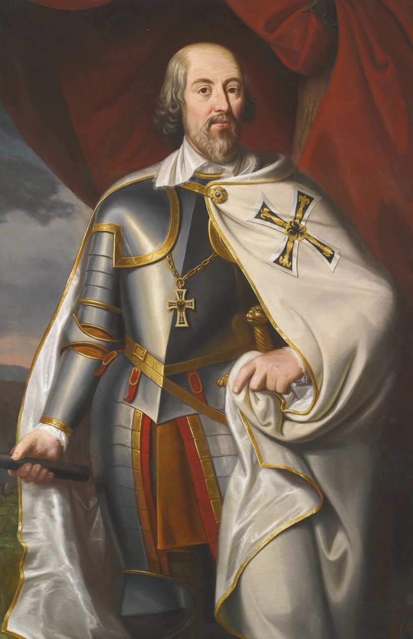 Portret Heinricha Walpota von Bassenheima, połowa XIX wieku autorstwa Ferdinand Müller