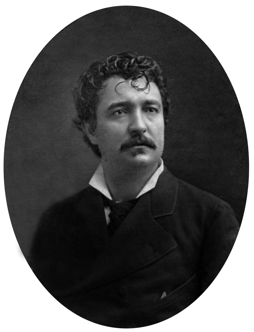 Angelo Masini, włoski tenor autorstwa Ferdinand Mulnier