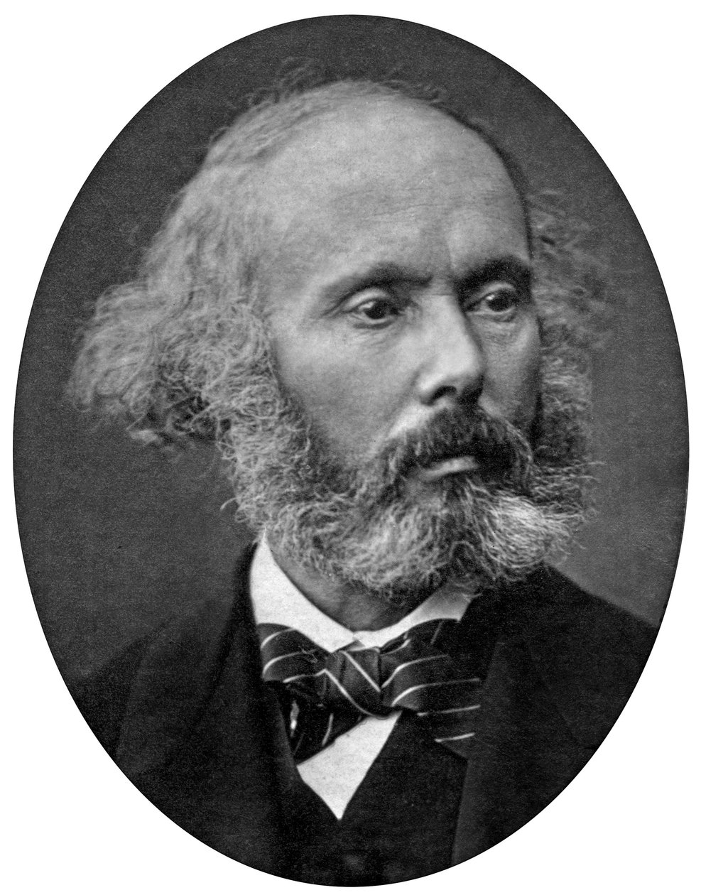Felicien David (1810-1876) francuski kompozytor, fot. Mulnier autorstwa Ferdinand Mulnier