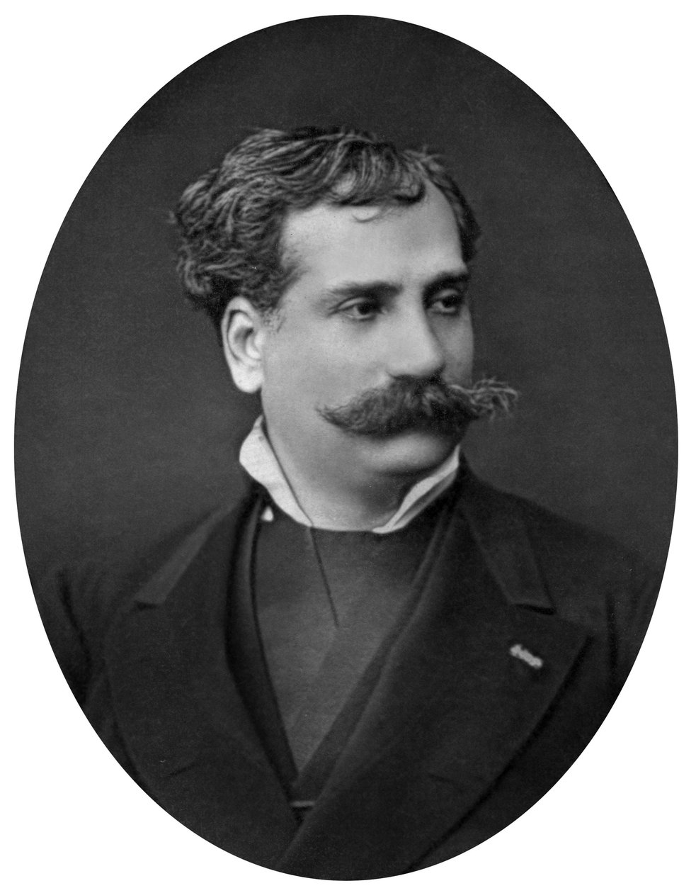 Francesco Pandolfini (1836-1916) Włoski baryton, fot. Mulnier autorstwa Ferdinand Mulnier