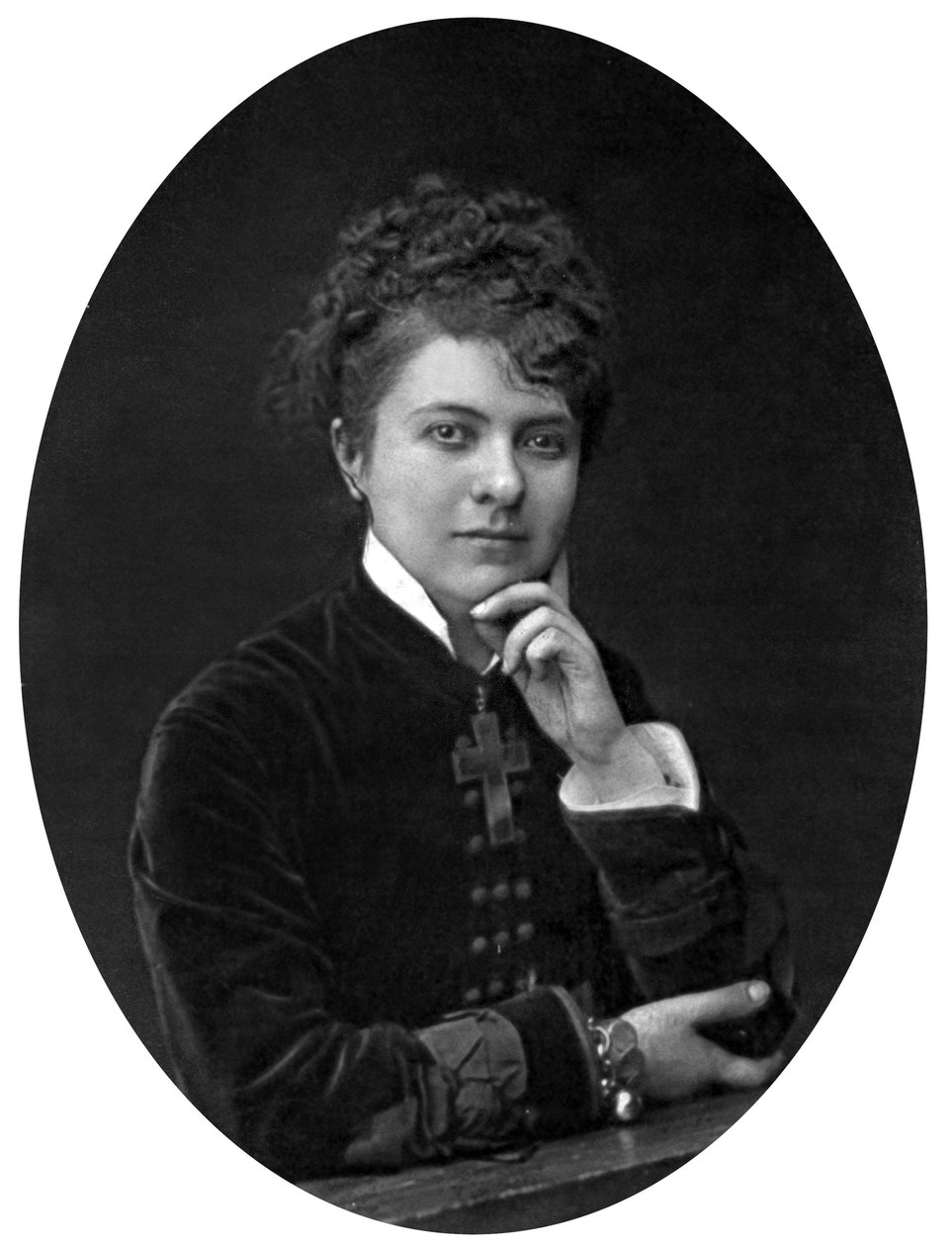 Marie Dumas, francuska aktorka, fot. Mulnier autorstwa Ferdinand Mulnier