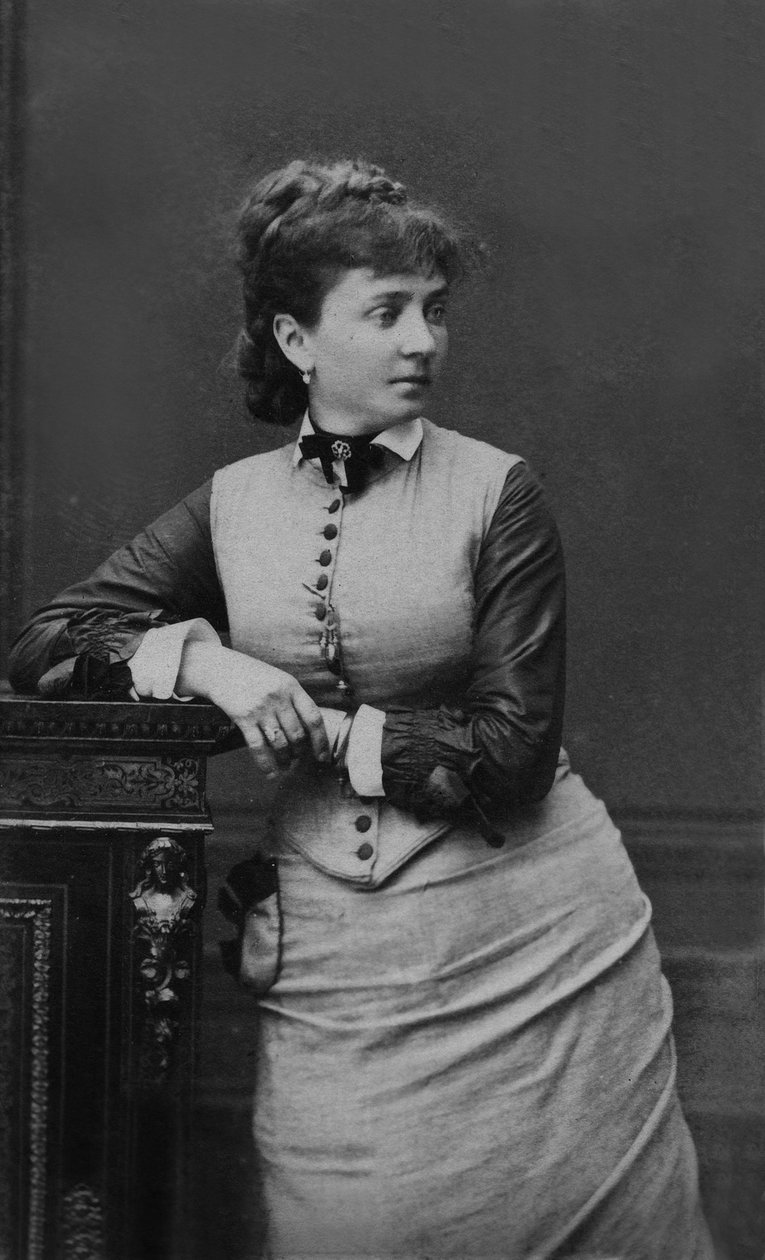 Pani Henriette Petit de Verissey, fot. Mulnier podczas targów światowych w Paryżu w 1867 r. autorstwa Ferdinand Mulnier