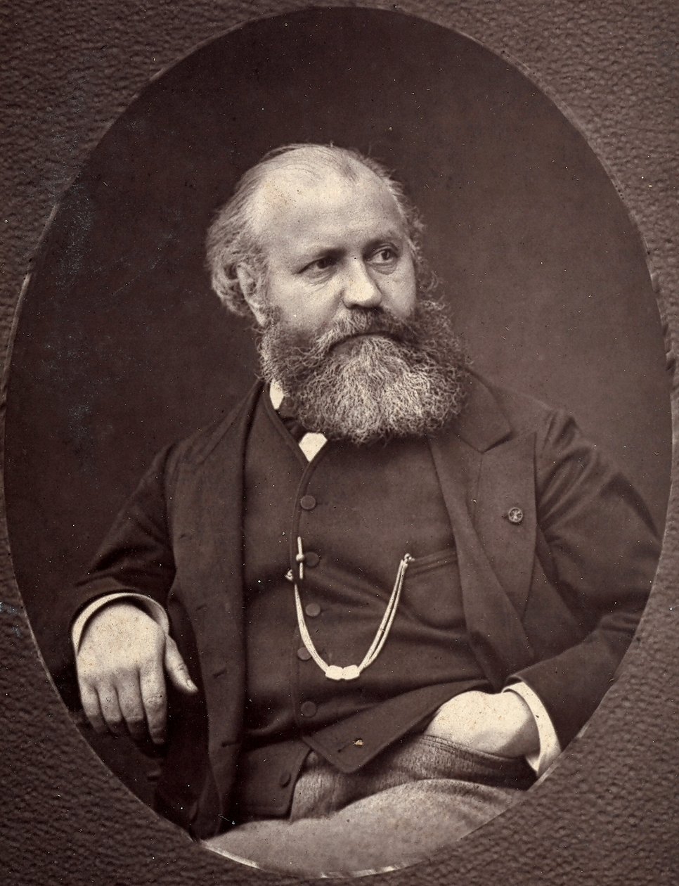 Portret Charlesa-Françoise Gounoda, słynnego kompozytora autorstwa Ferdinand Mulnier