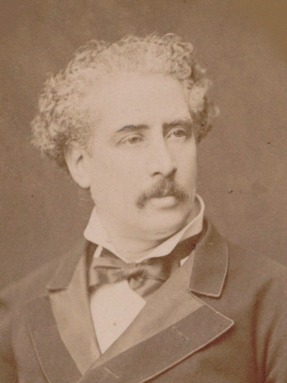 Portret kompozytora Oliviera Métry 1830-1889 , 1870. autorstwa Ferdinand Mulnier