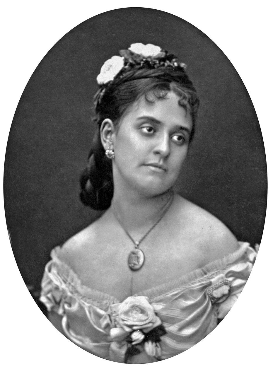 Sopranistka Anna de Belocca, fot. Mulnier autorstwa Ferdinand Mulnier