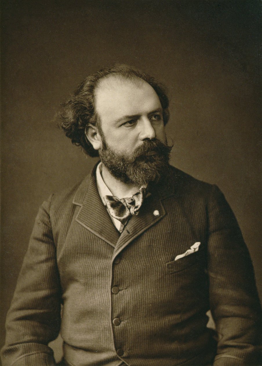 Zacharie Astruc (1835-1907), z Galerie Contemporaine, ok. 1874-78 autorstwa Ferdinand Mulnier