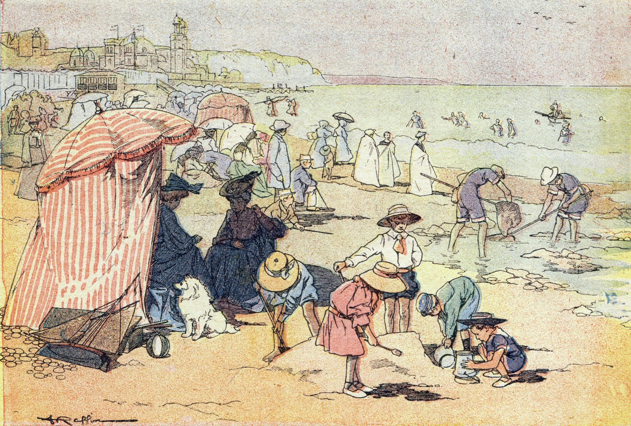 Na plaży, w Imagier de l