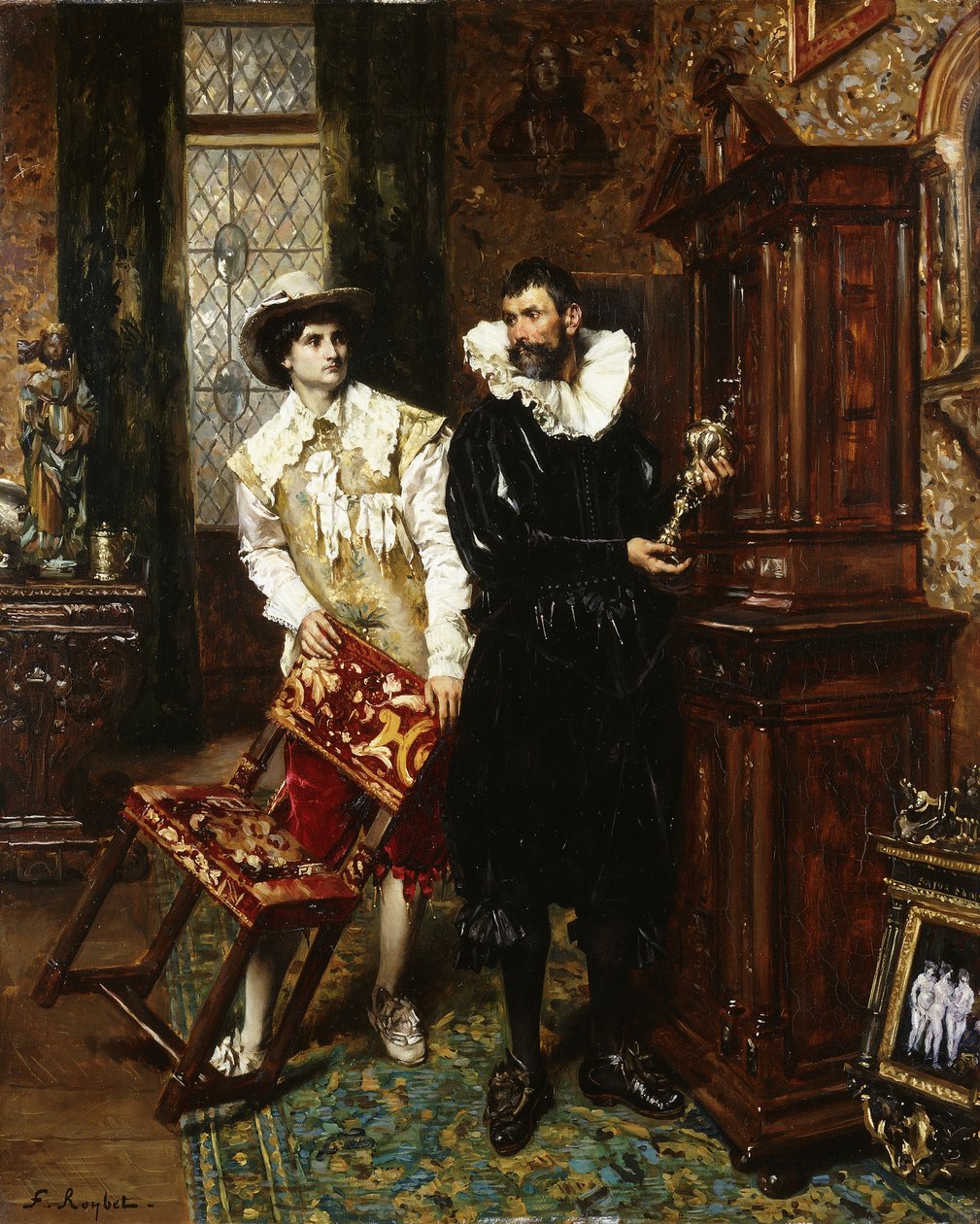 Koneserzy, autorstwa Ferdinand Roybet