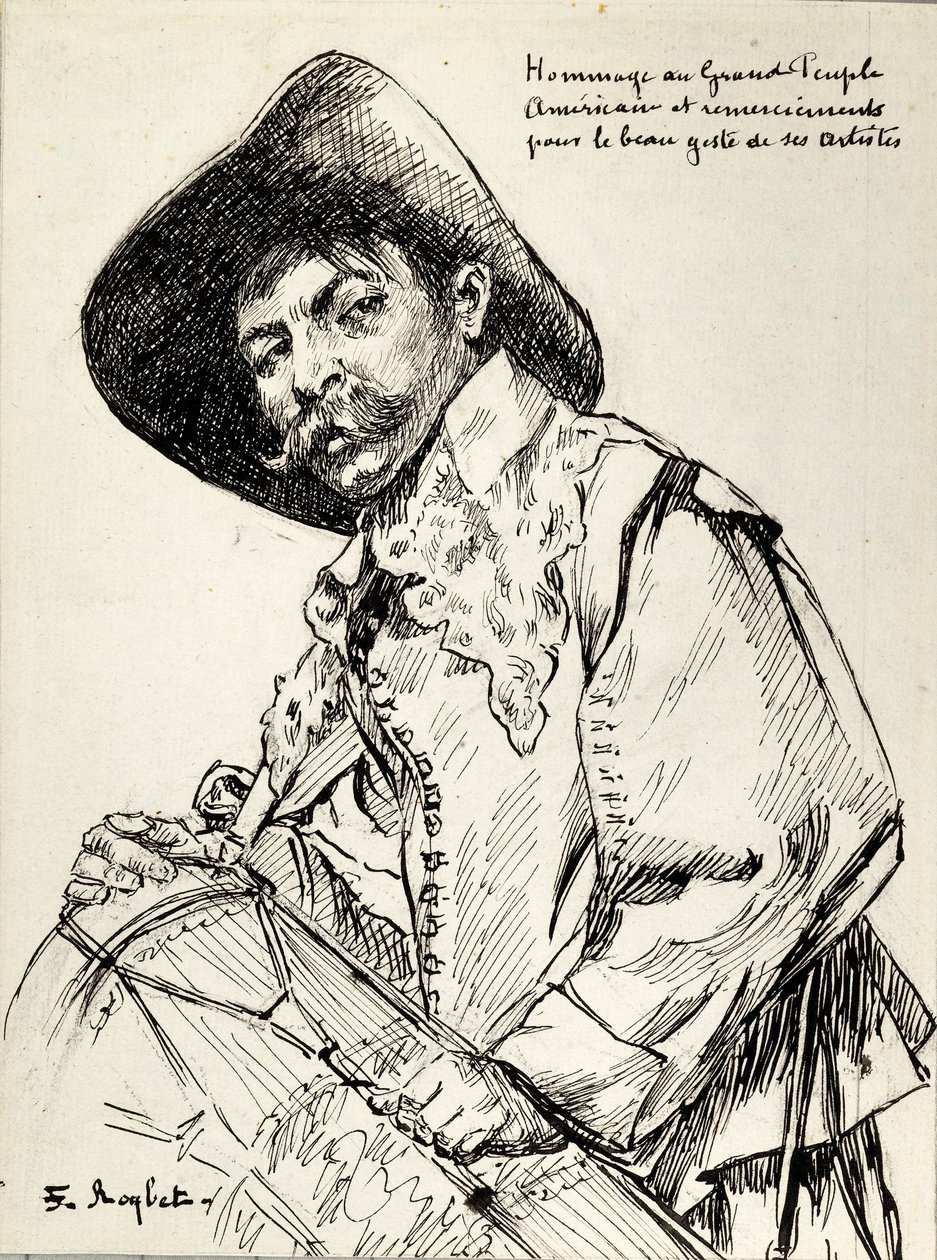 Perkusista autorstwa Ferdinand Roybet