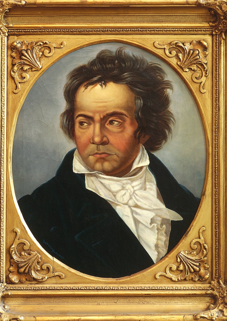 Portret Ludwiga van Beethovena (Bonn autorstwa Ferdinand Schimon