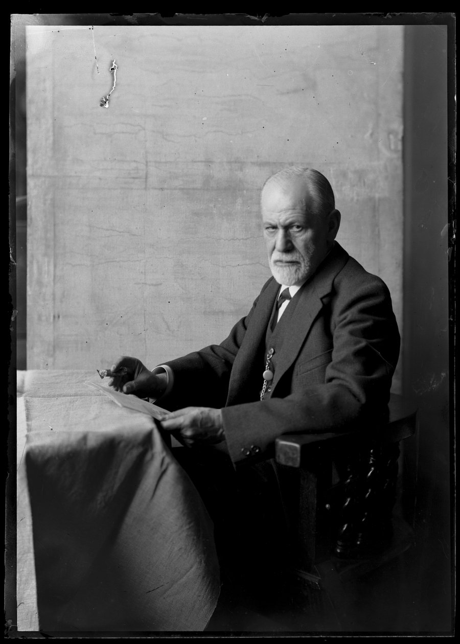 Zdjęcie Sigmund Freud (1856-1939) autorstwa Ferdinand Schmutzer