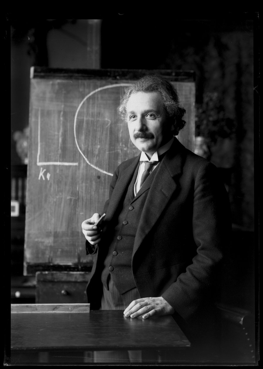 Zdjęcie Alberta Einsteina (1879-1955) autorstwa Ferdinand Schmutzer