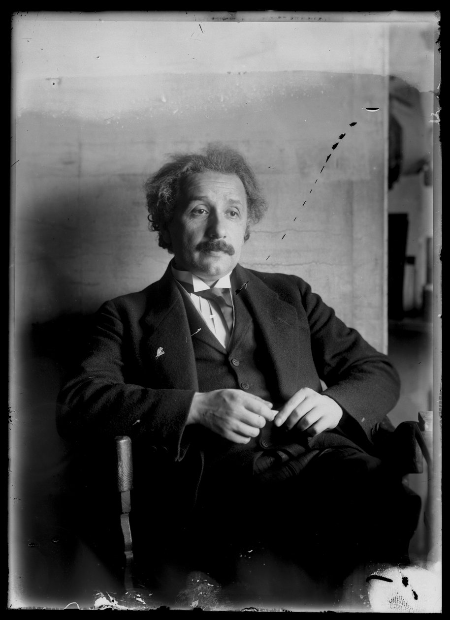 Zdjęcie Alberta Einsteina (1879-1955) autorstwa Ferdinand Schmutzer