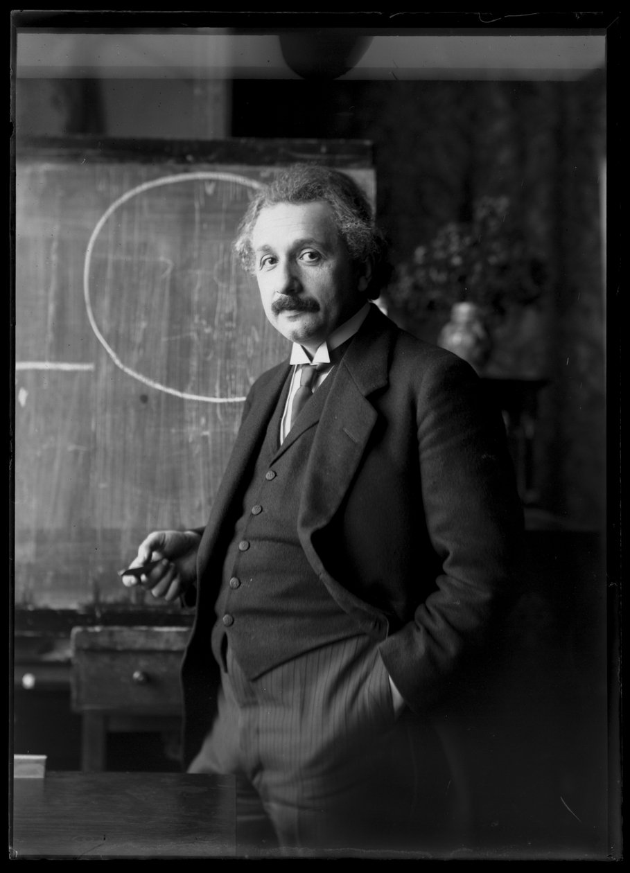 Zdjęcie Alberta Einsteina (1879-1955) autorstwa Ferdinand Schmutzer