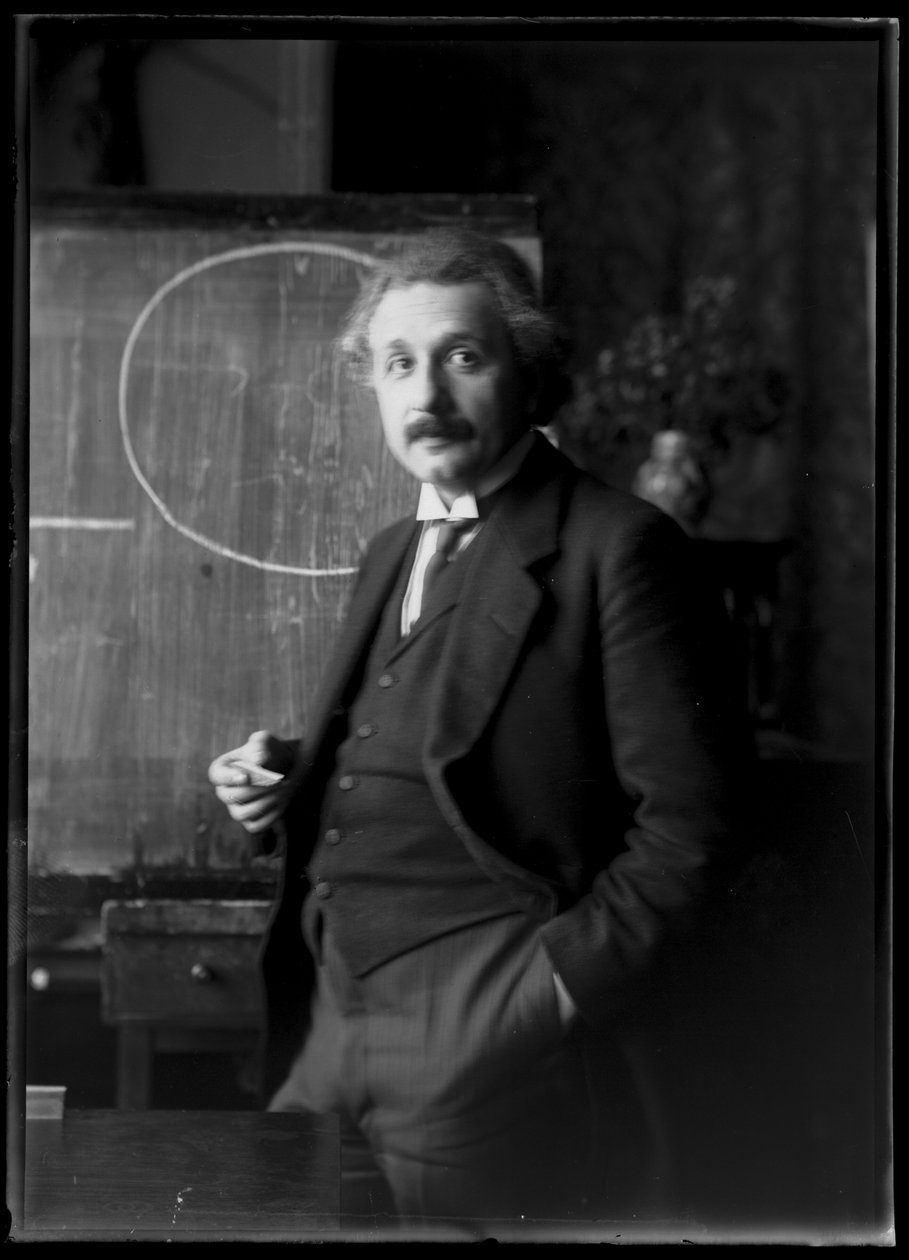 Zdjęcie Alberta Einsteina (1879-1955) autorstwa Ferdinand Schmutzer