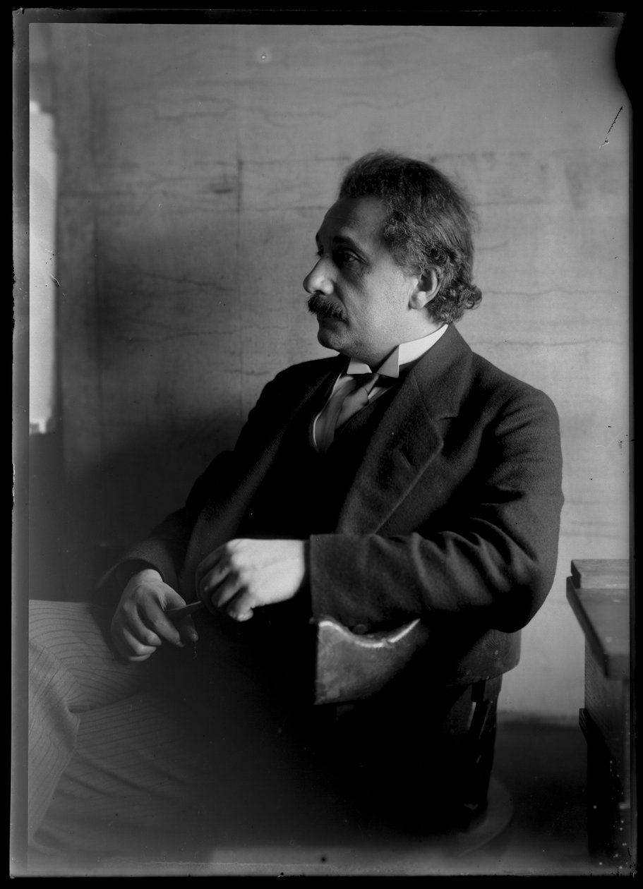 Zdjęcie Alberta Einsteina (1879-1955) autorstwa Ferdinand Schmutzer