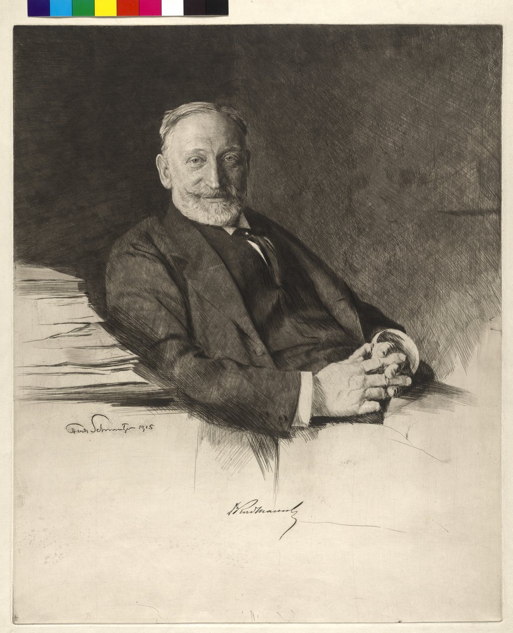 Rudolf Maresch autorstwa Ferdinand Schmutzer