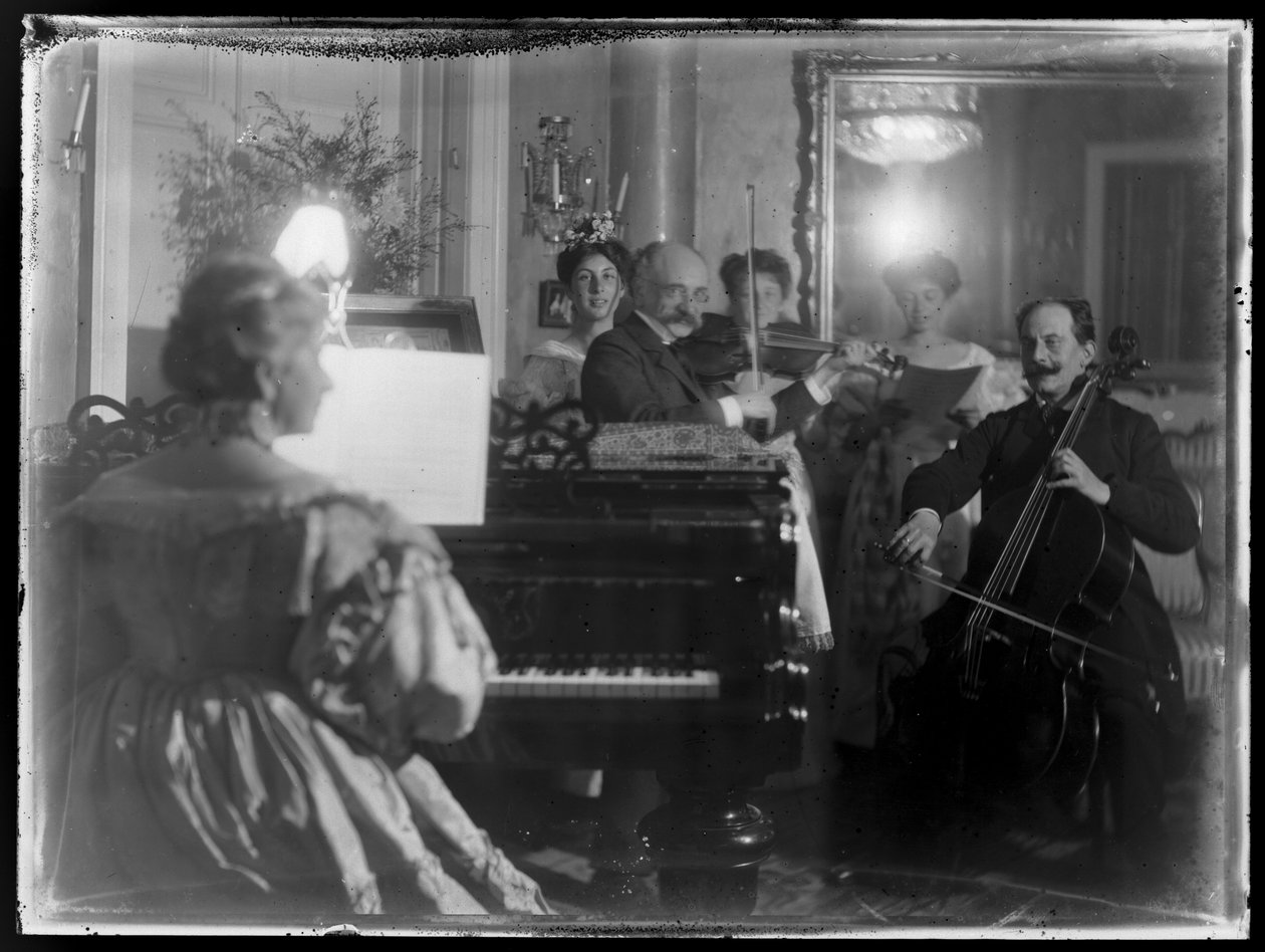 Muzyka salonowa autorstwa Ferdinand Schmutzer