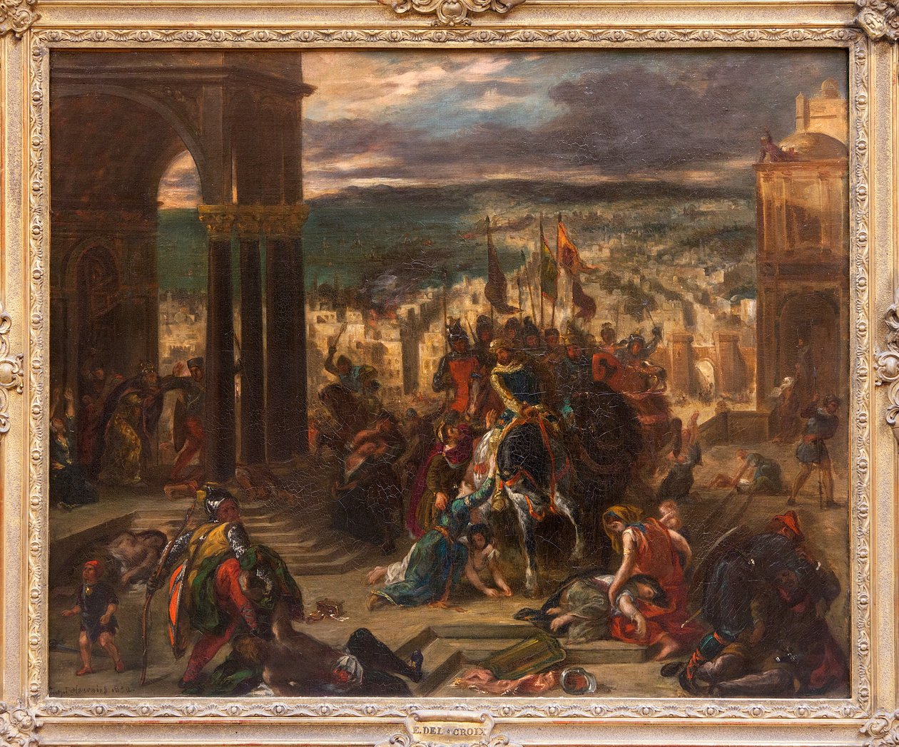 Zdobycie Konstantynopola przez Krzyży, Obraz Eugene