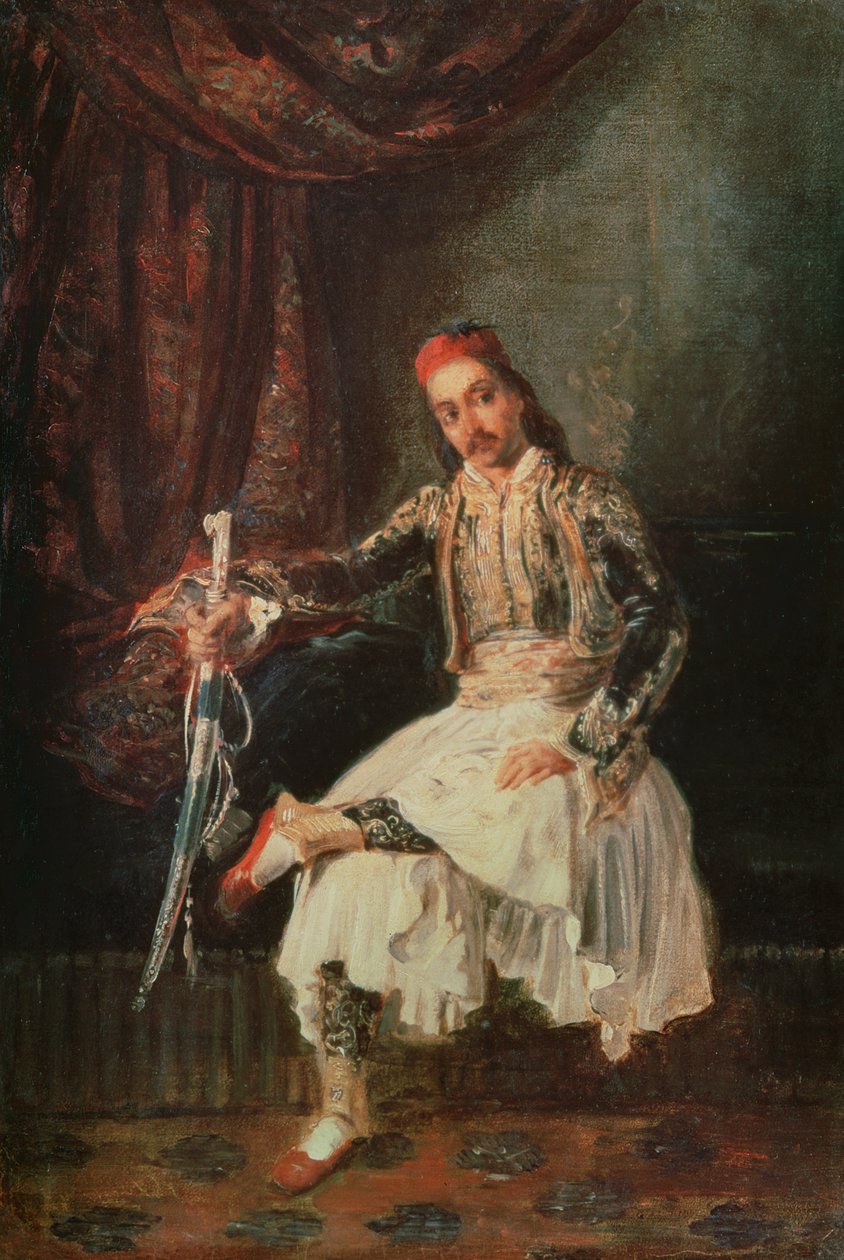 Hrabia Patiano autorstwa Ferdinand Victor Eugene Delacroix