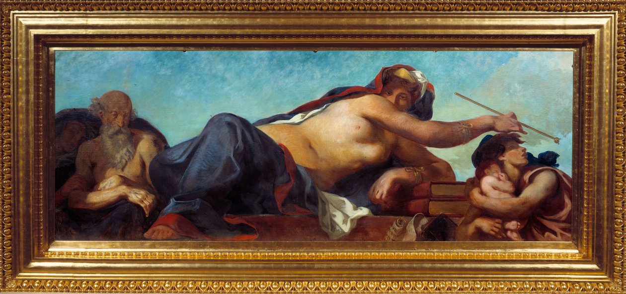 La Justice Peinture autorstwa Eugene