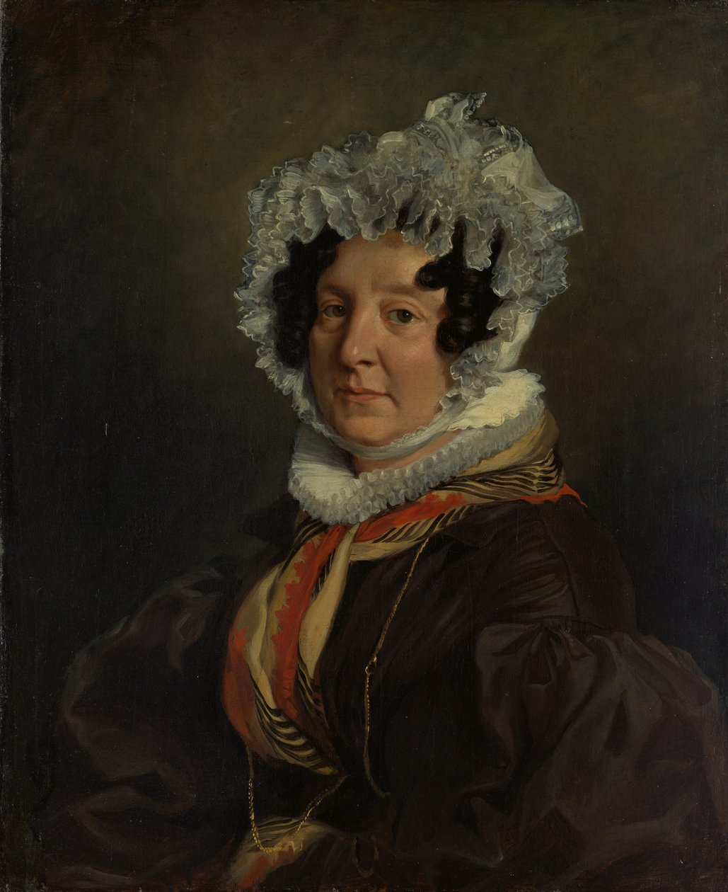 Madame Henri Francois Riesener, 1835 autorstwa Ferdinand Victor Eugene Delacroix