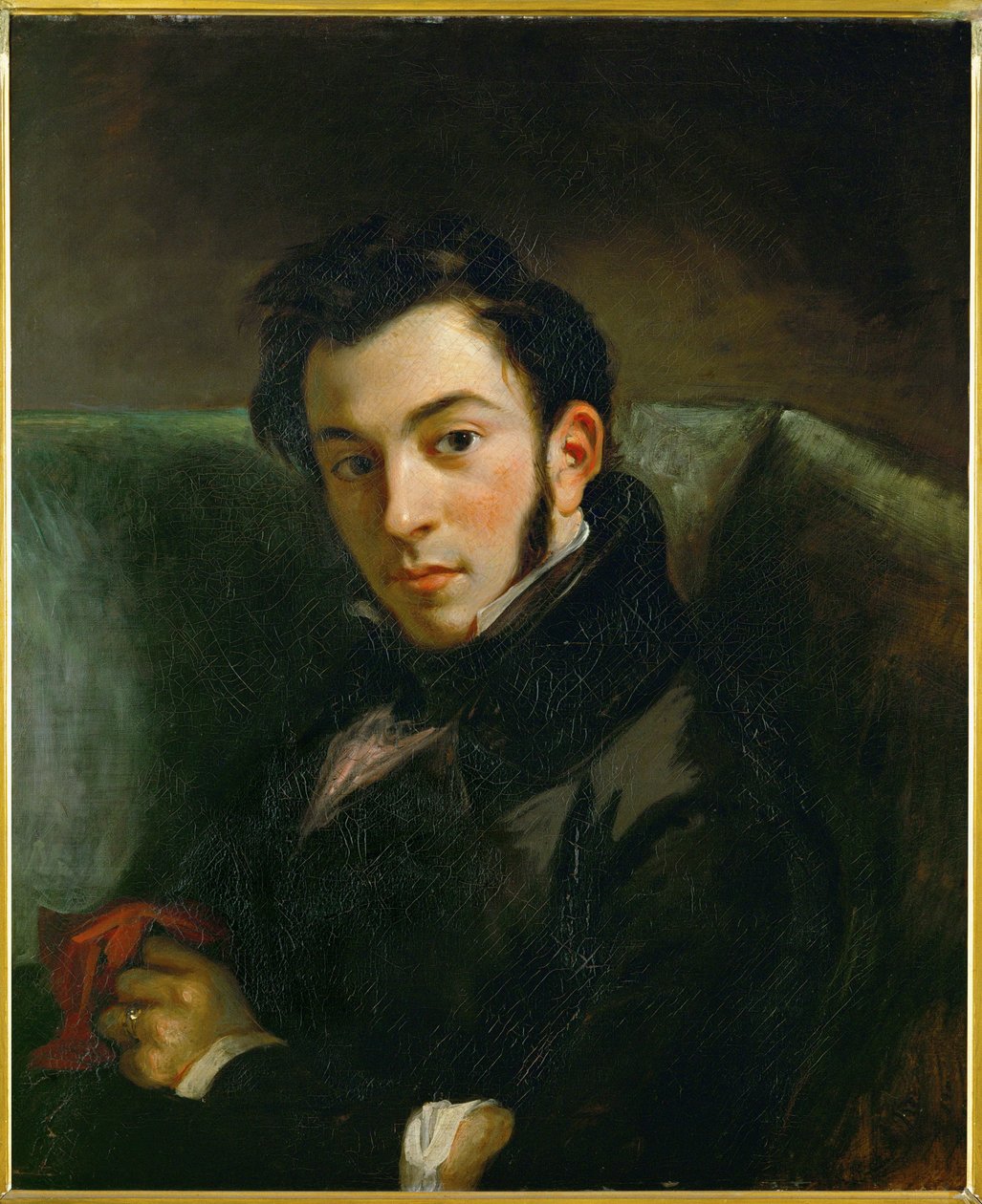 Portret Frederica Villota (olej na płótnie) autorstwa Ferdinand Victor Eugene Delacroix
