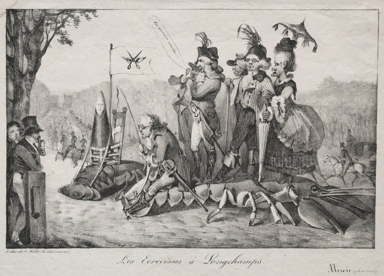 Raki z Longchamps, 1822. autorstwa Ferdinand Victor Eugene Delacroix
