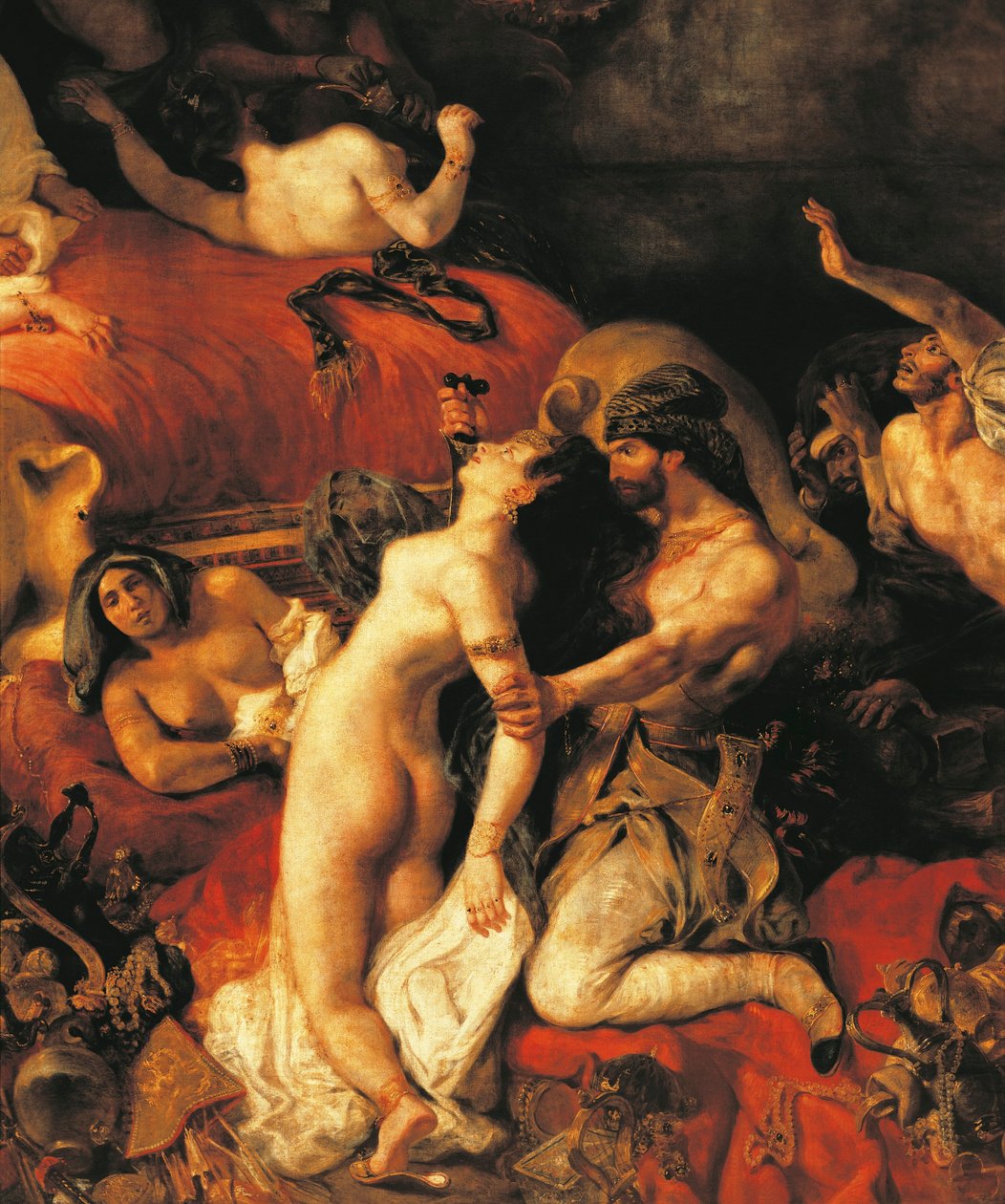 Śmierć Sardanapalusa autorstwa Ferdinand Victor Eugene Delacroix
