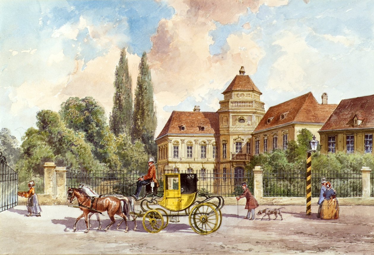 Im Althan-Palais Python w Wiedniu autorstwa Ferdinand Weckbrodt