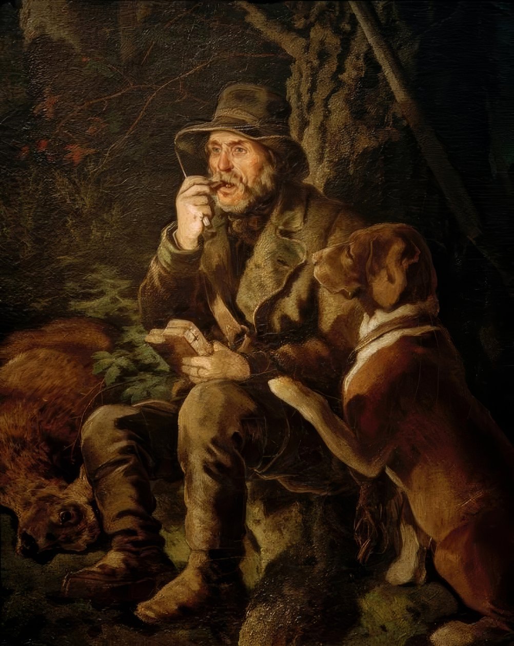 Kierowca autorstwa Louis Ferdinand von Rayski