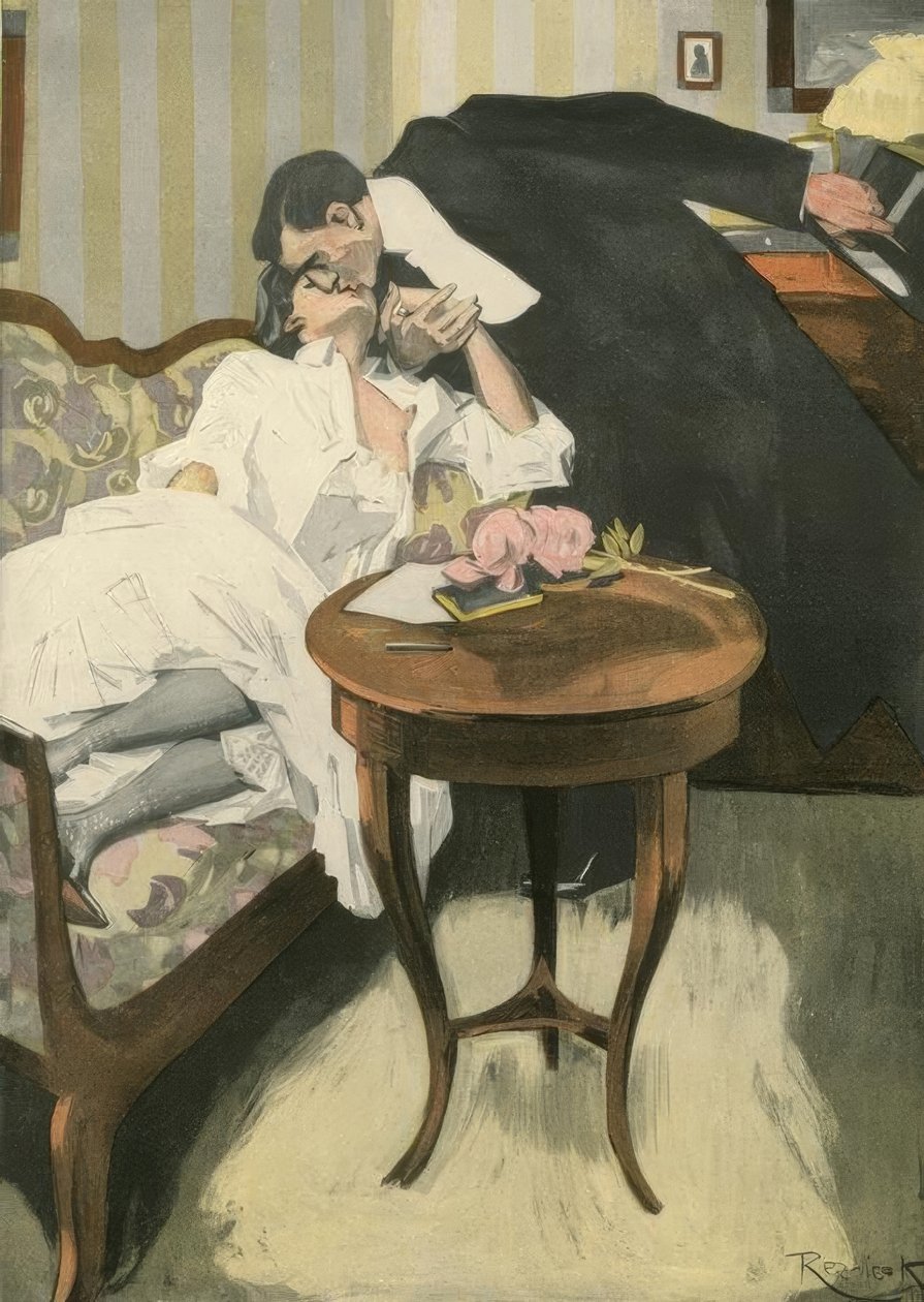 Pożegnanie ukochanej / Pożegnanie kochanie, do widzenia autorstwa Ferdinand von Reznicek