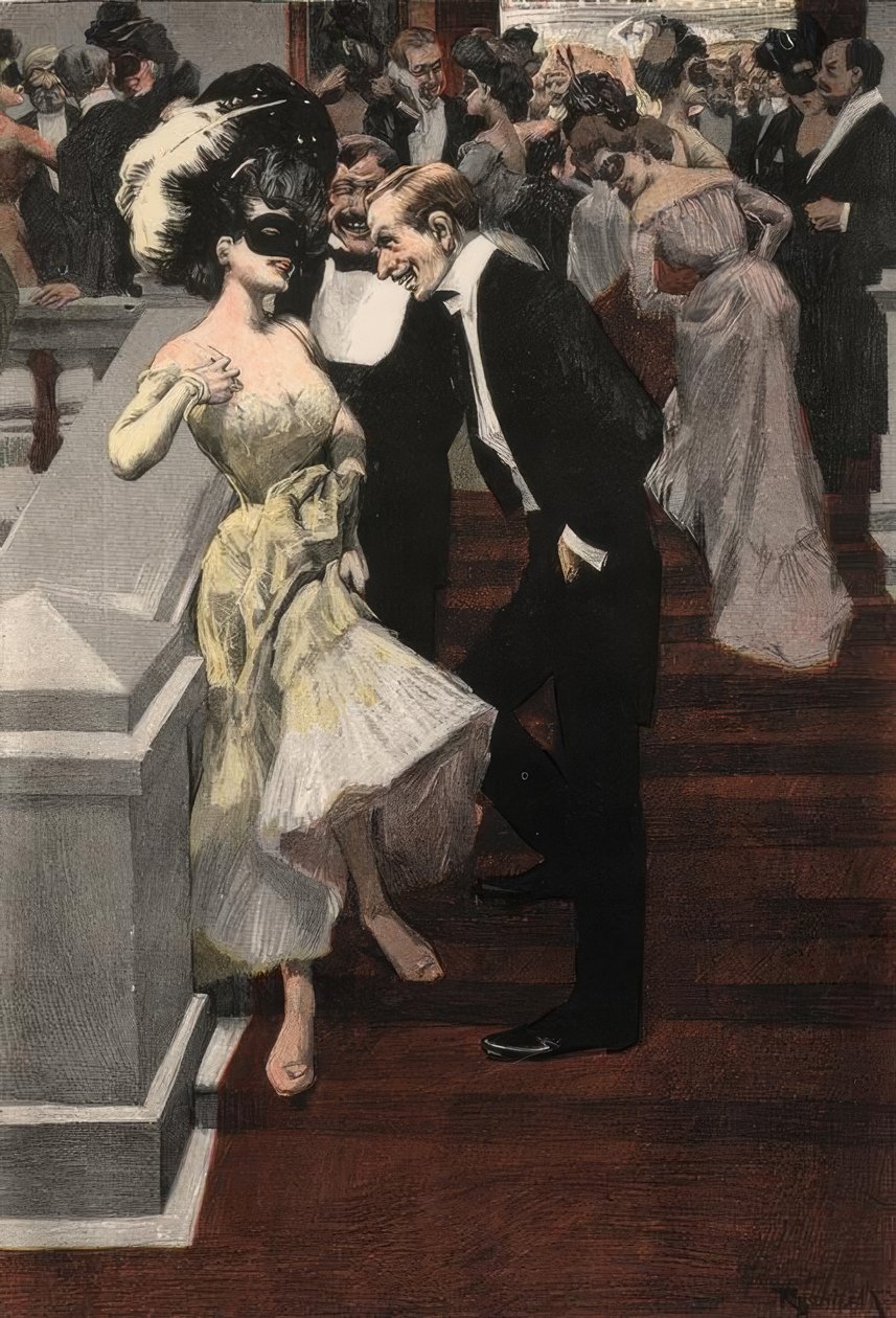 Reznicek / Bal pare / od: Galante Welt / 1904 autorstwa Ferdinand von Reznicek
