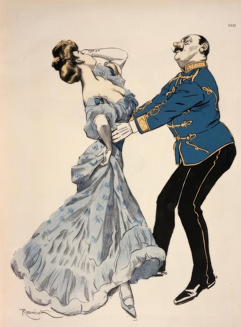 Reznicek / Csardas / Grafik 1906 autorstwa Ferdinand von Reznicek