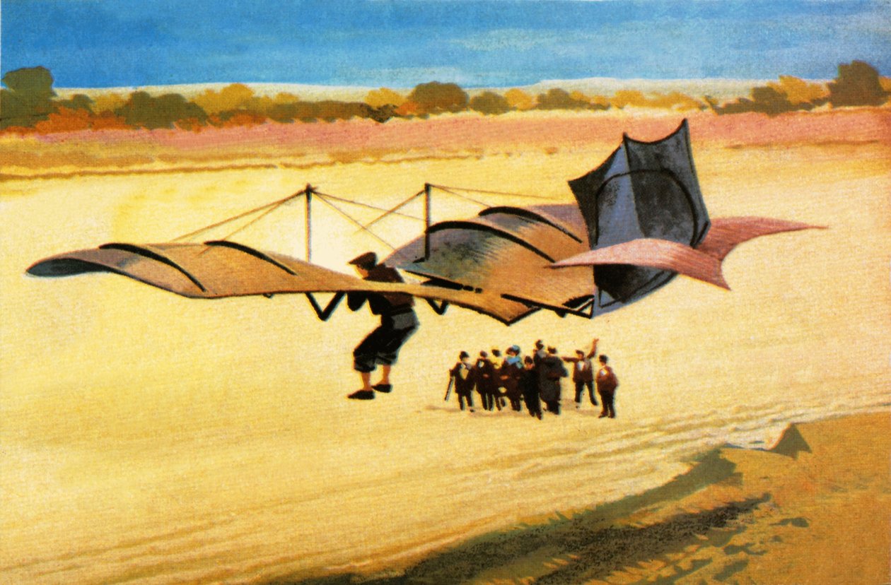 Otto Lilienthal autorstwa Ferdinando Tacconi